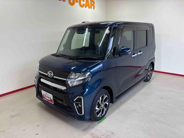 タントカスタムＸ純正ナビ　ＬＥＤヘッドライト／フォグランプ　オートエアコン／ライト／ハイビーム／電動ドアミラー　ドライブレコーダー　ＥＴＣ　コーナーセンサー　両側電動スライドドア　運転席・助手席シートヒーター（秋田県）の中古車