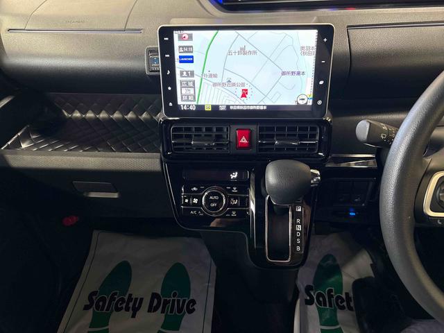 タントカスタムＸ純正ナビ　ＬＥＤヘッドライト／フォグランプ　オートエアコン／ライト／ハイビーム／電動ドアミラー　ドライブレコーダー　ＥＴＣ　コーナーセンサー　両側電動スライドドア　運転席・助手席シートヒーター（秋田県）の中古車