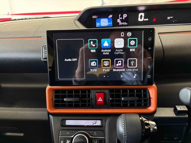 タントファンクロスターボ（エコアイドル非装着車）４ＷＤ　ディスプレイオーディオ　ＬＥＤヘッドライト／フォグランプ　オートエアコン／ライト／ハイビーム／電動ドアミラー　ドライブレコーダー　両側電動スライドドア　電動パーキングブレーキ　シートヒーター（秋田県）の中古車