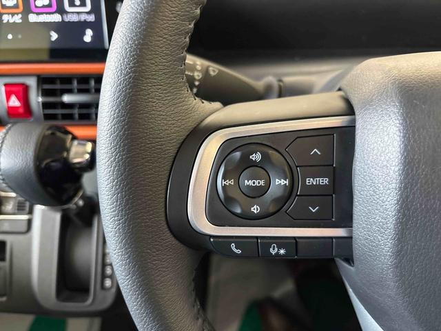 タントファンクロスターボ（エコアイドル非装着車）４ＷＤ　ディスプレイオーディオ　ＬＥＤヘッドライト／フォグランプ　オートエアコン／ライト／ハイビーム／電動ドアミラー　ドライブレコーダー　両側電動スライドドア　電動パーキングブレーキ　シートヒーター（秋田県）の中古車