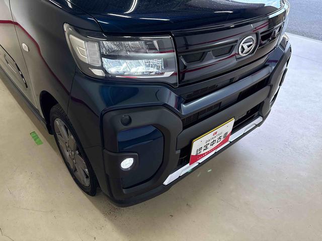 タントファンクロスターボ（エコアイドル非装着車）４ＷＤ　ディスプレイオーディオ　ＬＥＤヘッドライト／フォグランプ　オートエアコン／ライト／ハイビーム／電動ドアミラー　ドライブレコーダー　両側電動スライドドア　電動パーキングブレーキ　シートヒーター（秋田県）の中古車