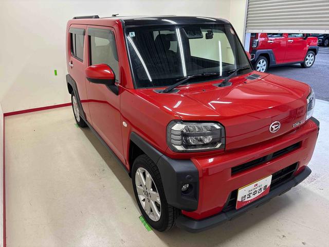 タフトＧ４ＷＤ　純正ナビ　ＬＥＤヘッドライト／フォグランプ　オートエアコン／ライト／ハイビーム／電動ドアミラー　ドライブレコーダー　コーナーセンサー　電動パーキングブレーキ　運転席・助手席シートヒーター（秋田県）の中古車