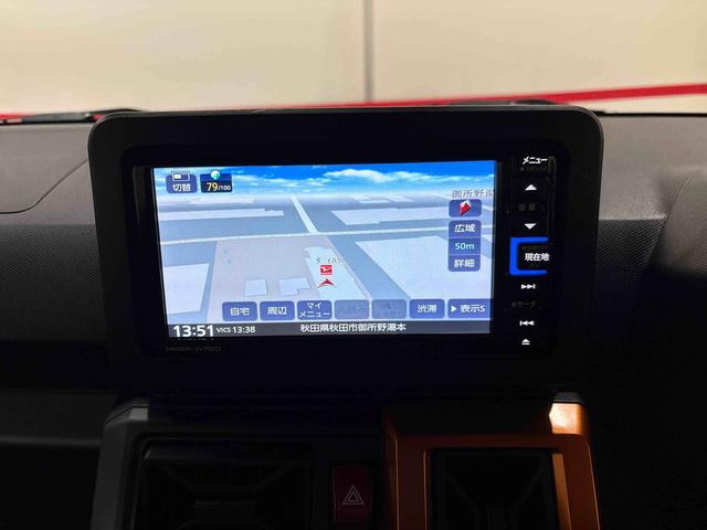 タフトＧ４ＷＤ　純正ナビ　ＬＥＤヘッドライト／フォグランプ　オートエアコン／ライト／ハイビーム／電動ドアミラー　ドライブレコーダー　コーナーセンサー　電動パーキングブレーキ　運転席・助手席シートヒーター（秋田県）の中古車