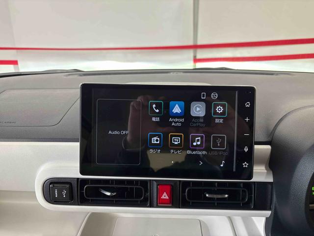 ムーヴキャンバスストライプスG4WD ディスプレイオーディオ LEDヘッドライト/フォグランプ オートエアコン/ライト/ハイビーム/電動ドアミラー ほっとカップホルダー コーナーセンサー 両側電動スライドドア バックカメラ(秋田県)の中古車