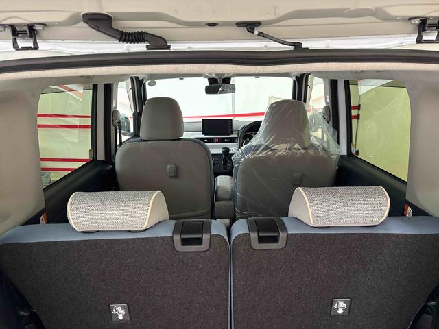 ムーヴキャンバスストライプスG4WD ディスプレイオーディオ LEDヘッドライト/フォグランプ オートエアコン/ライト/ハイビーム/電動ドアミラー ほっとカップホルダー コーナーセンサー 両側電動スライドドア バックカメラ(秋田県)の中古車