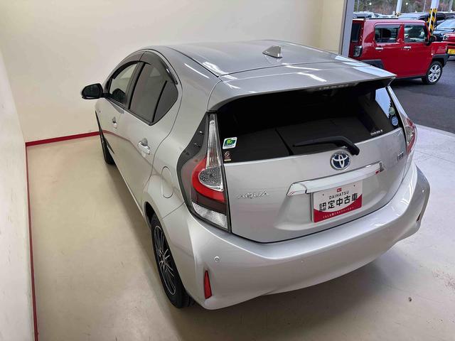 アクアSスタイルブラック純正ナビ ドライブレコーダー リモコンエンジンスターター LEDヘッドライト/フォグランプ オートエアコン/ライト/ハイビーム フロントシールドディアイサー 電動格納ドアミラー コーナーセンサー(秋田県)の中古車