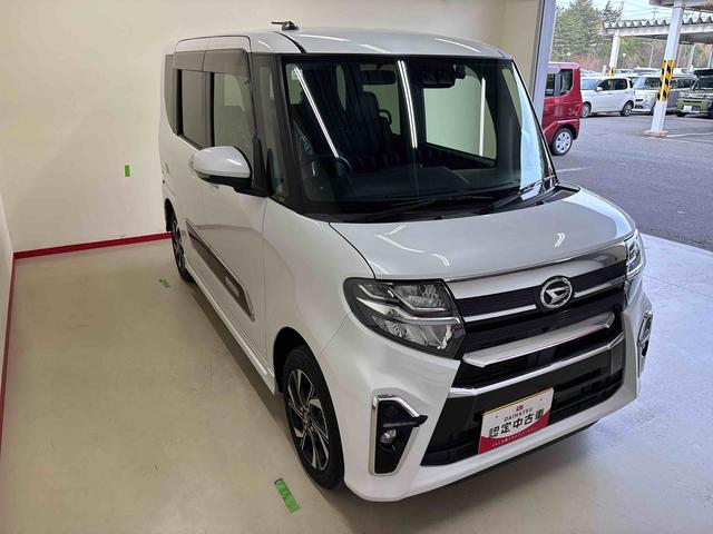 タントカスタムＸスタイルセレクション４ＷＤ　純正ナビ　ＬＥＤヘッドライト／フォグランプ　オートエアコン／ライト／ハイビーム／電動ドアミラー　社外品ＥＴＣ　ドライブレコーダー　コーナーセンサー　両側電動スライドドア　チルトステアリング（秋田県）の中古車