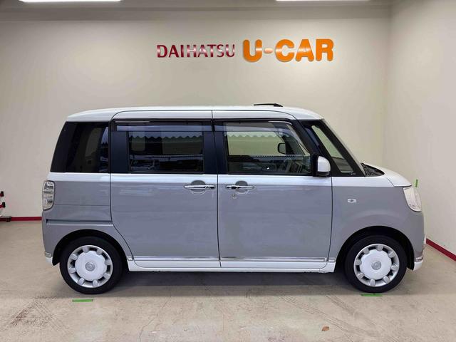 ムーヴキャンバスXメイクアップ SAII4WD 純正ナビ ハロゲンヘッドライト/LEDフォグランプ オートエアコン/ライト/電動ドアミラー リモコンエンジンスターター TVコントロールキット チルトステアリング 運転席シートリフター(秋田県)の中古車