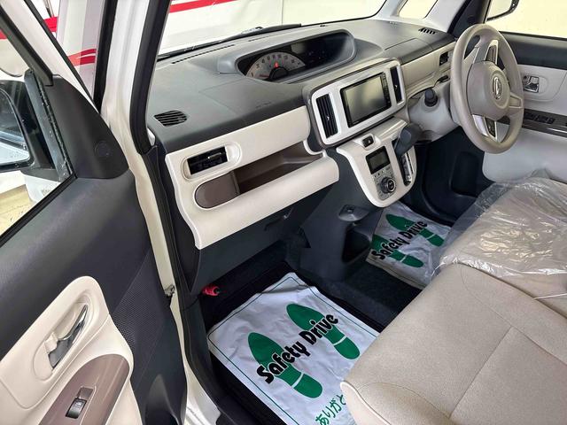 ムーヴキャンバスXメイクアップ SAII4WD 純正ナビ ハロゲンヘッドライト/LEDフォグランプ オートエアコン/ライト/電動ドアミラー リモコンエンジンスターター TVコントロールキット チルトステアリング 運転席シートリフター(秋田県)の中古車