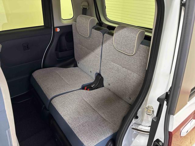 ムーヴキャンバスストライプスＧ４ＷＤ　ＬＥＤヘッドライト／フォグランプ　オートエアコン／ライト／ハイビーム／電動ドアミラー　両側電動スライドドア　コーナーセンサー　電動パーキングブレーキ　リモコンエンジンスターター（秋田県）の中古車