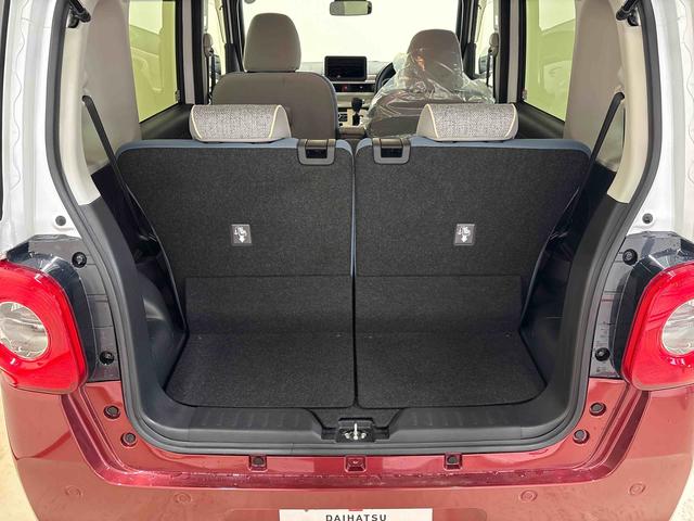 ムーヴキャンバスストライプスＧ４ＷＤ　ＬＥＤヘッドライト／フォグランプ　オートエアコン／ライト／ハイビーム／電動ドアミラー　両側電動スライドドア　コーナーセンサー　電動パーキングブレーキ　リモコンエンジンスターター（秋田県）の中古車