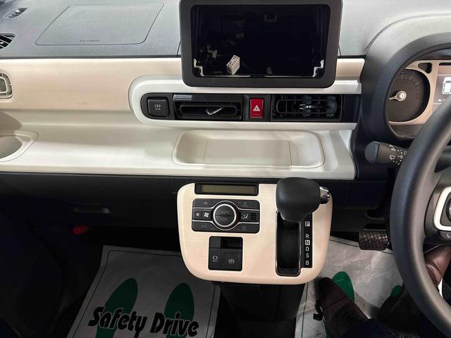 ムーヴキャンバスストライプスＧ４ＷＤ　ＬＥＤヘッドライト／フォグランプ　オートエアコン／ライト／ハイビーム／電動ドアミラー　両側電動スライドドア　コーナーセンサー　電動パーキングブレーキ　リモコンエンジンスターター（秋田県）の中古車