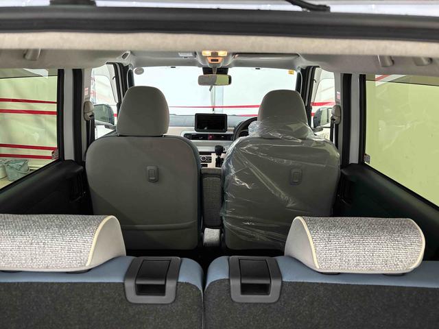 ムーヴキャンバスストライプスＧ４ＷＤ　ＬＥＤヘッドライト／フォグランプ　オートエアコン／ライト／ハイビーム／電動ドアミラー　両側電動スライドドア　コーナーセンサー　電動パーキングブレーキ　リモコンエンジンスターター（秋田県）の中古車