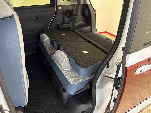 ムーヴキャンバスストライプスＧ４ＷＤ　ＬＥＤヘッドライト／フォグランプ　オートエアコン／ライト／ハイビーム／電動ドアミラー　両側電動スライドドア　コーナーセンサー　電動パーキングブレーキ　リモコンエンジンスターター（秋田県）の中古車