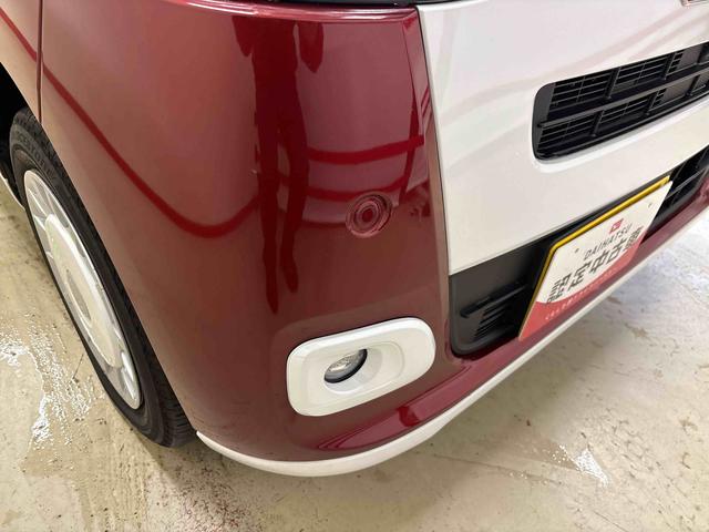 ムーヴキャンバスストライプスＧ４ＷＤ　ＬＥＤヘッドライト／フォグランプ　オートエアコン／ライト／ハイビーム／電動ドアミラー　両側電動スライドドア　コーナーセンサー　電動パーキングブレーキ　リモコンエンジンスターター（秋田県）の中古車