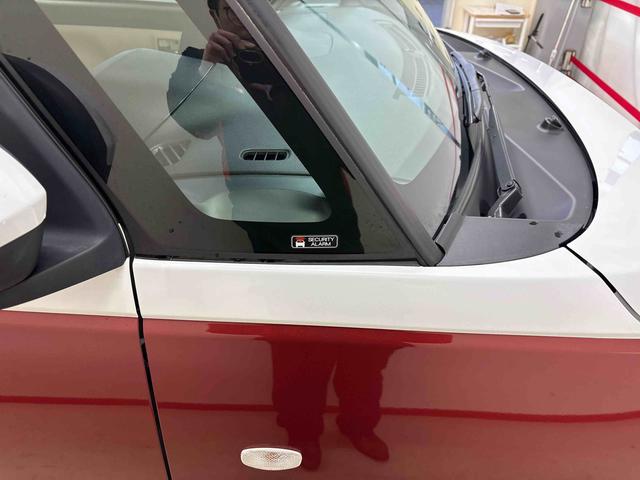 ムーヴキャンバスストライプスＧ４ＷＤ　ＬＥＤヘッドライト／フォグランプ　オートエアコン／ライト／ハイビーム／電動ドアミラー　両側電動スライドドア　コーナーセンサー　電動パーキングブレーキ　リモコンエンジンスターター（秋田県）の中古車