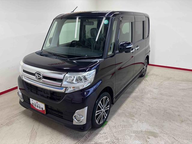 タントカスタムRS スマートセレクションSA4WD 純正ナビ LEDヘッドライト ハロゲンフォグランプ オートエアコン/ライト 電動格納ドアミラー TVコントロールキット 両側電動スライドドア バックカメラ(秋田県)の中古車