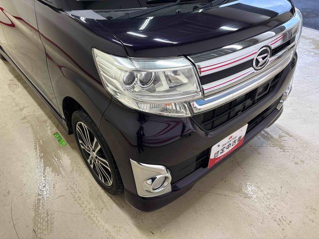 タントカスタムRS スマートセレクションSA4WD 純正ナビ LEDヘッドライト ハロゲンフォグランプ オートエアコン/ライト 電動格納ドアミラー TVコントロールキット 両側電動スライドドア バックカメラ(秋田県)の中古車