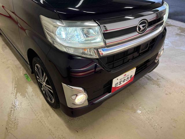 タントカスタムRS スマートセレクションSA4WD 純正ナビ LEDヘッドライト ハロゲンフォグランプ オートエアコン/ライト 電動格納ドアミラー TVコントロールキット 両側電動スライドドア バックカメラ(秋田県)の中古車