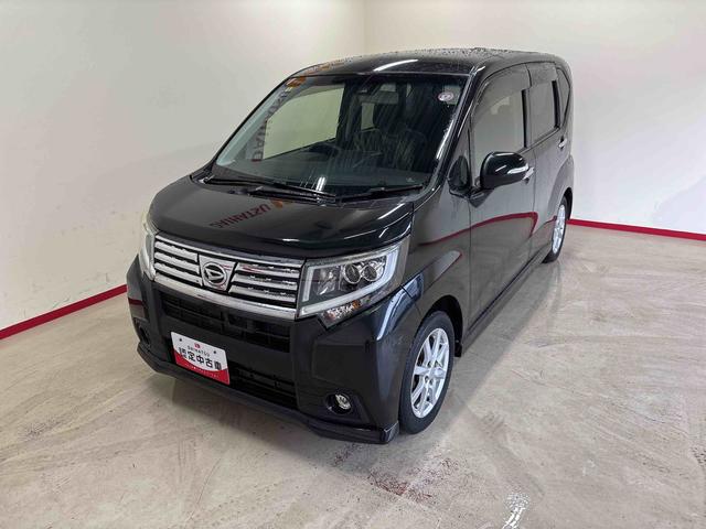 ムーヴカスタム X SAII4WD 純正ナビ LEDヘッドライト/フォグランプ オートエアコン/ライト/電動ドアミラー TVコントロールキット アップグレードパック チルトステアリング 運転席シートリフター PWRモード(秋田県)の中古車