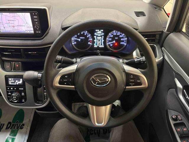 ムーヴカスタム X SAII4WD 純正ナビ LEDヘッドライト/フォグランプ オートエアコン/ライト/電動ドアミラー TVコントロールキット アップグレードパック チルトステアリング 運転席シートリフター PWRモード(秋田県)の中古車