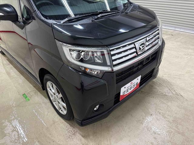 ムーヴカスタム X SAII4WD 純正ナビ LEDヘッドライト/フォグランプ オートエアコン/ライト/電動ドアミラー TVコントロールキット アップグレードパック チルトステアリング 運転席シートリフター PWRモード(秋田県)の中古車