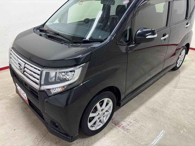 ムーヴカスタム X SAII4WD 純正ナビ LEDヘッドライト/フォグランプ オートエアコン/ライト/電動ドアミラー TVコントロールキット アップグレードパック チルトステアリング 運転席シートリフター PWRモード(秋田県)の中古車