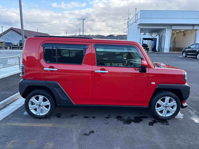 タフトＧ４ＷＤ　純正ナビ　パノラマモニター　ＬＥＤヘッドライト／フォグランプ　オートエアコン／ライト／ハイビーム／電動ドアミラー　電動パーキングブレーキ　コーナーセンサー　ドライブレコーダー（秋田県）の中古車