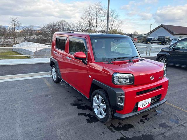 タフトＧ４ＷＤ　純正ナビ　パノラマモニター　ＬＥＤヘッドライト／フォグランプ　オートエアコン／ライト／ハイビーム／電動ドアミラー　電動パーキングブレーキ　コーナーセンサー　ドライブレコーダー（秋田県）の中古車