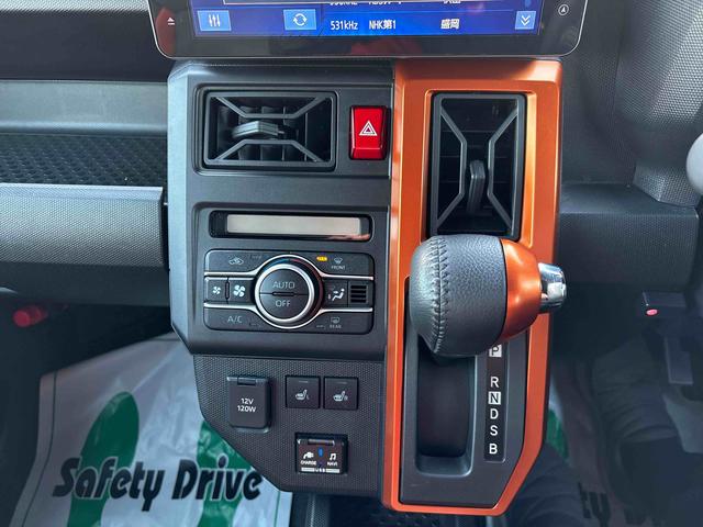 タフトＧ４ＷＤ　純正ナビ　パノラマモニター　ＬＥＤヘッドライト／フォグランプ　オートエアコン／ライト／ハイビーム／電動ドアミラー　電動パーキングブレーキ　コーナーセンサー　ドライブレコーダー（秋田県）の中古車