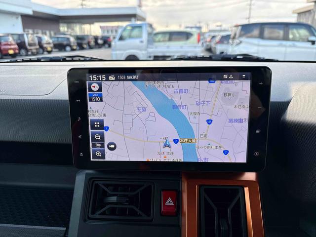 タフトＧ４ＷＤ　純正ナビ　パノラマモニター　ＬＥＤヘッドライト／フォグランプ　オートエアコン／ライト／ハイビーム／電動ドアミラー　電動パーキングブレーキ　コーナーセンサー　ドライブレコーダー（秋田県）の中古車