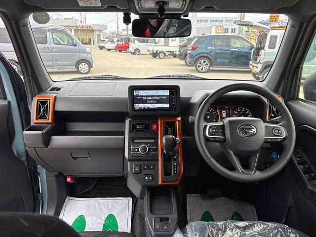 タフトＧターボ４ＷＤ　純正ナビ　ドライブレコーダー　ＥＴＣ　コーナーセンサー　ＬＥＤヘッドライト／フォグランプ　オートエアコン／ライト／ハイビーム／電動ドアミラー　電動パーキングブレーキ　クルーズコントロール（秋田県）の中古車