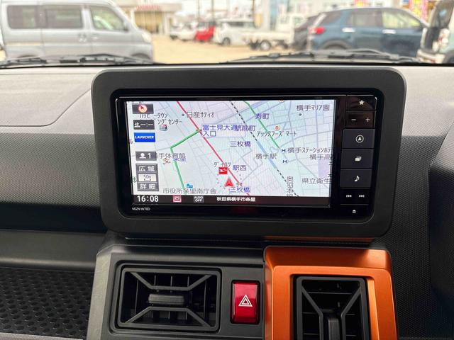 タフトＧターボ４ＷＤ　純正ナビ　ドライブレコーダー　ＥＴＣ　コーナーセンサー　ＬＥＤヘッドライト／フォグランプ　オートエアコン／ライト／ハイビーム／電動ドアミラー　電動パーキングブレーキ　クルーズコントロール（秋田県）の中古車