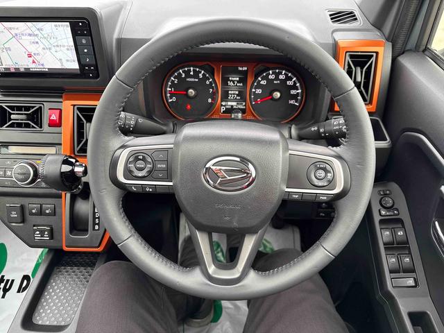 タフトＧターボ４ＷＤ　純正ナビ　ドライブレコーダー　ＥＴＣ　コーナーセンサー　ＬＥＤヘッドライト／フォグランプ　オートエアコン／ライト／ハイビーム／電動ドアミラー　電動パーキングブレーキ　クルーズコントロール（秋田県）の中古車