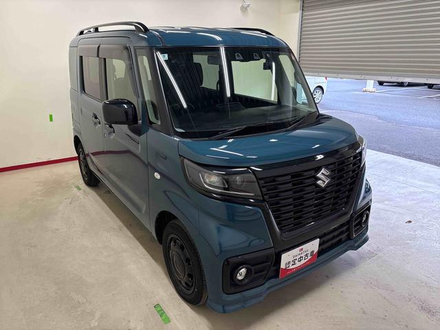 スペーシアベースXF4WD 社外CD クルーズコントロール LEDヘッドライト/フォグランプ リヤコーナーセンサー オートエアコン/ライト 電動格納ドアミラー シートヒーター スズキセーフティサポート チルトステアリング(秋田県)の中古車