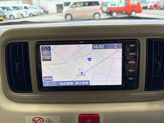 ミラトコットG リミテッド SAIII4WD 社外ナビ バックカメラ ステアリングスイッチ LEDヘッドライト コーナーセンサー オートエアコン/ライト/ハイビーム/電動ドアミラー TVコントロールキット 運転席・助手席シートヒーター(秋田県)の中古車