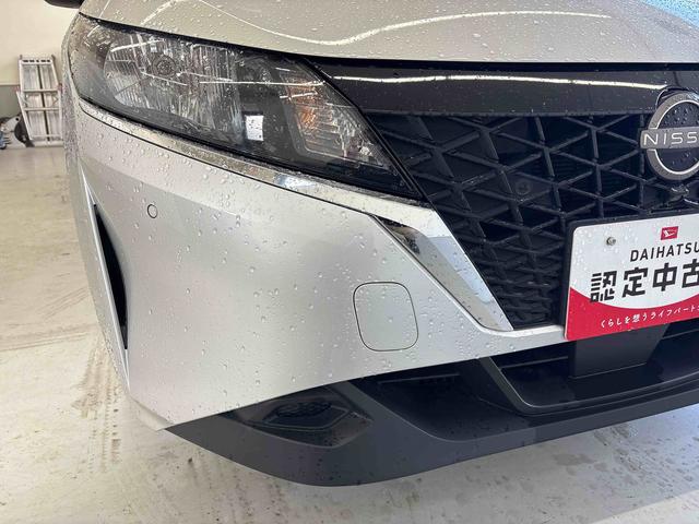 ノートＳ　ＦＯＵＲ４ＷＤ　ナビ（社外品）　ＥＴＣ　ハロゲンヘッドライト　電動パーキングブレーキ　オートエアコン／ライト　電動格納ドアミラー　ハンドルヒーター　運転席・助手席シートヒーター　チルトステアリング（秋田県）の中古車