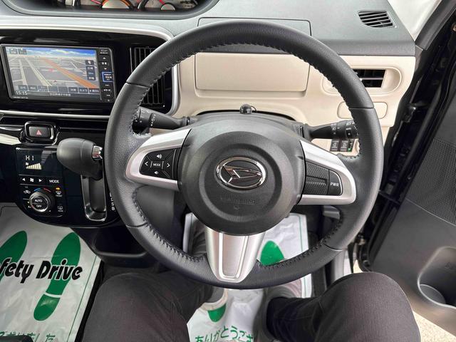 ムーヴキャンバスGブラックインテリアリミテッド SAIII4WD 純正ナビ パノラマモニター LEDヘッドランプ/フォグランプ オートエアコン/ライト/ハイビーム/電動格納ドアミラー ドライブレコーダー 両側電動スライドドア チルトステアリング(秋田県)の中古車