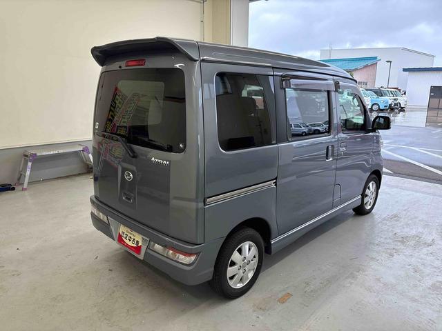 アトレーワゴンカスタムターボＲＳリミテッド　ＳＡIII４ＷＤ　純正ナビ　ＬＥＤヘッドライト／フォグランプ　オートエアコン／ライト／ハイビーム　電動格納ドアミラー　助手席電動スライドドア　ＶＳＣ（横滑り防止機能）　スマートアシスト（衝突安全防止機能）（秋田県）の中古車