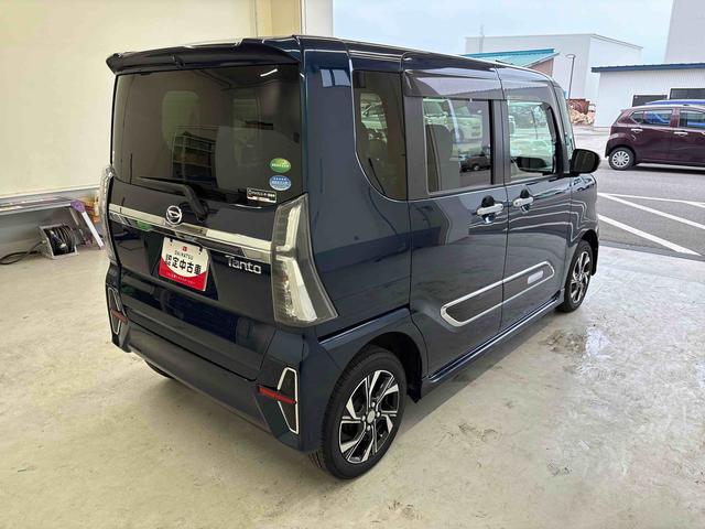 タントカスタムＸスタイルセレクション４ＷＤ　純正ナビ　ドライブレコーダー　ＬＥＤヘッドライト／フォグランプ　オートエアコン／ライト／ハイビーム／電動ドアミラー　コーナーセンサー　リモコンエンジンスターター　両側電動スライドドア（秋田県）の中古車