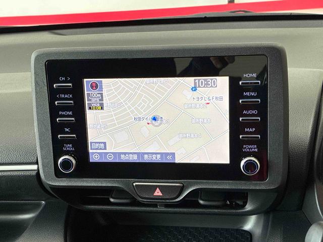 ヤリスハイブリッドＸ４ＷＤ　衝突安全防止機能　ナビゲーション　バックカメラ　クルーズコントロール　オートエアコン／ライト　ハロゲンヘッドランプ　ドラレコ　ＥＴＣ　チルトステアリング　シートリフター　サイドエアバッグ（秋田県）の中古車