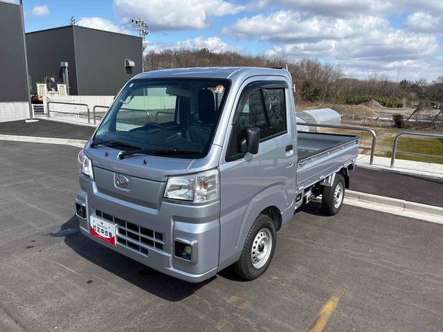 ハイゼットトラックスタンダード　農用スペシャルパートタイム４ＷＤ　純正ＣＤ　オートライト／ハイビーム　ハロゲンヘッドライト／フォグランプ　マニュアルエアコン　デフロック　コーナーセンサー　荷台作業灯　リヤ４枚リーフスプリング　ストロング防錆（秋田県）の中古車