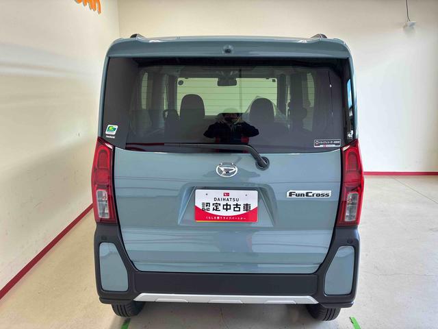 タントファンクロス４ＷＤ　スマアシ（衝突安全防止機能）　バックカメラ　両側パワースライドドア　キーフリー　オートエアコン／ライト／電動格納式ドアミラー　ＬＥＤヘッド／フォグランプ　チルトステアリング　シートリフター（秋田県）の中古車