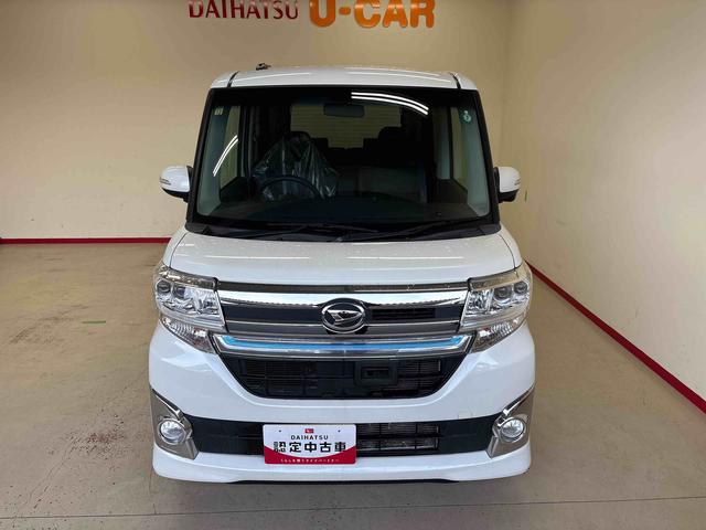 タントカスタムX トップエディションSA4WD 純正ナビ LEDヘッドライト ハロゲンフォグランプ オートエアコン/ライト 電動ドアミラー TVコントロールキット 助手席電動スライドドア バックカメラ VSC(横滑り防止機能)(秋田県)の中古車