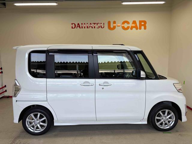 タントカスタムX トップエディションSA4WD 純正ナビ LEDヘッドライト ハロゲンフォグランプ オートエアコン/ライト 電動ドアミラー TVコントロールキット 助手席電動スライドドア バックカメラ VSC(横滑り防止機能)(秋田県)の中古車