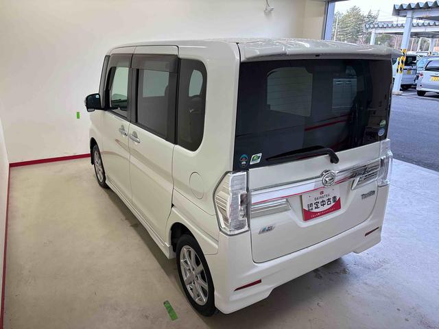 タントカスタムX トップエディションSA4WD 純正ナビ LEDヘッドライト ハロゲンフォグランプ オートエアコン/ライト 電動ドアミラー TVコントロールキット 助手席電動スライドドア バックカメラ VSC(横滑り防止機能)(秋田県)の中古車