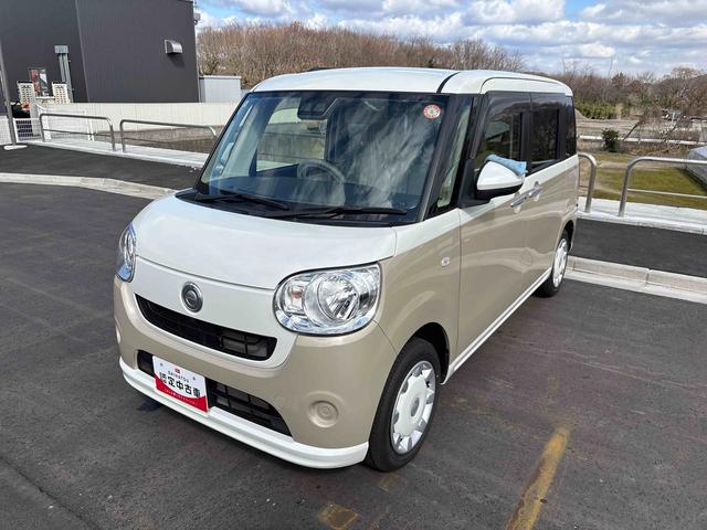 ムーヴキャンバスＸ　ＳＡIII４ＷＤ　社外ナビ　オートエアコン／ライト／ハイビーム／電動ドアミラー　ハロゲンヘッドライト　両側電動スライドドア　リモコンエンジンスターターチルトステアリング　運転席シートリフター（秋田県）の中古車