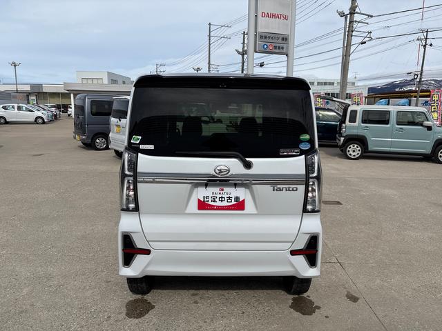 タントカスタムXセレクション4WD 純正ナビ ドライブレコーダー コーナーセンサー LEDヘッドランプ/フォグランプ オートエアコン/ライト/ハイビーム/電動格納ドアミラー 両側電動スライドドア 運転席・助手席シートヒーター(秋田県)の中古車