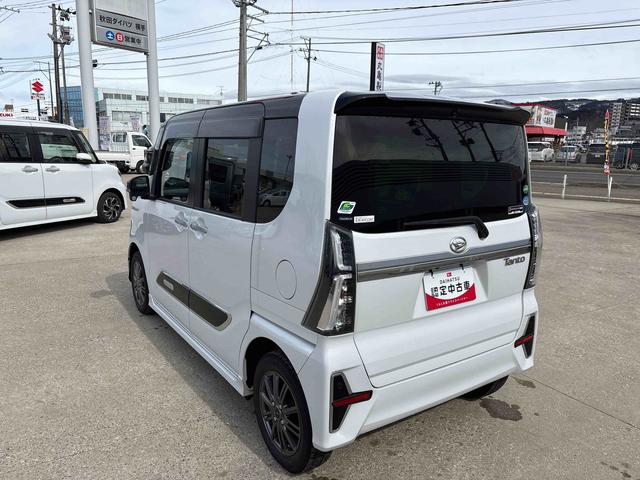 タントカスタムXセレクション4WD 純正ナビ ドライブレコーダー コーナーセンサー LEDヘッドランプ/フォグランプ オートエアコン/ライト/ハイビーム/電動格納ドアミラー 両側電動スライドドア 運転席・助手席シートヒーター(秋田県)の中古車