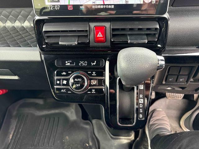 タントカスタムXセレクション4WD 純正ナビ ドライブレコーダー コーナーセンサー LEDヘッドランプ/フォグランプ オートエアコン/ライト/ハイビーム/電動格納ドアミラー 両側電動スライドドア 運転席・助手席シートヒーター(秋田県)の中古車